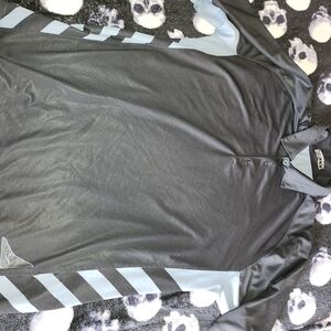 Nike Golf.Black and Gray Polo Shirt Size L